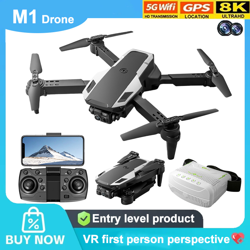 M1 Foldable Drone HD Camera Op - огляд і ціна Fpv Drone Goggles