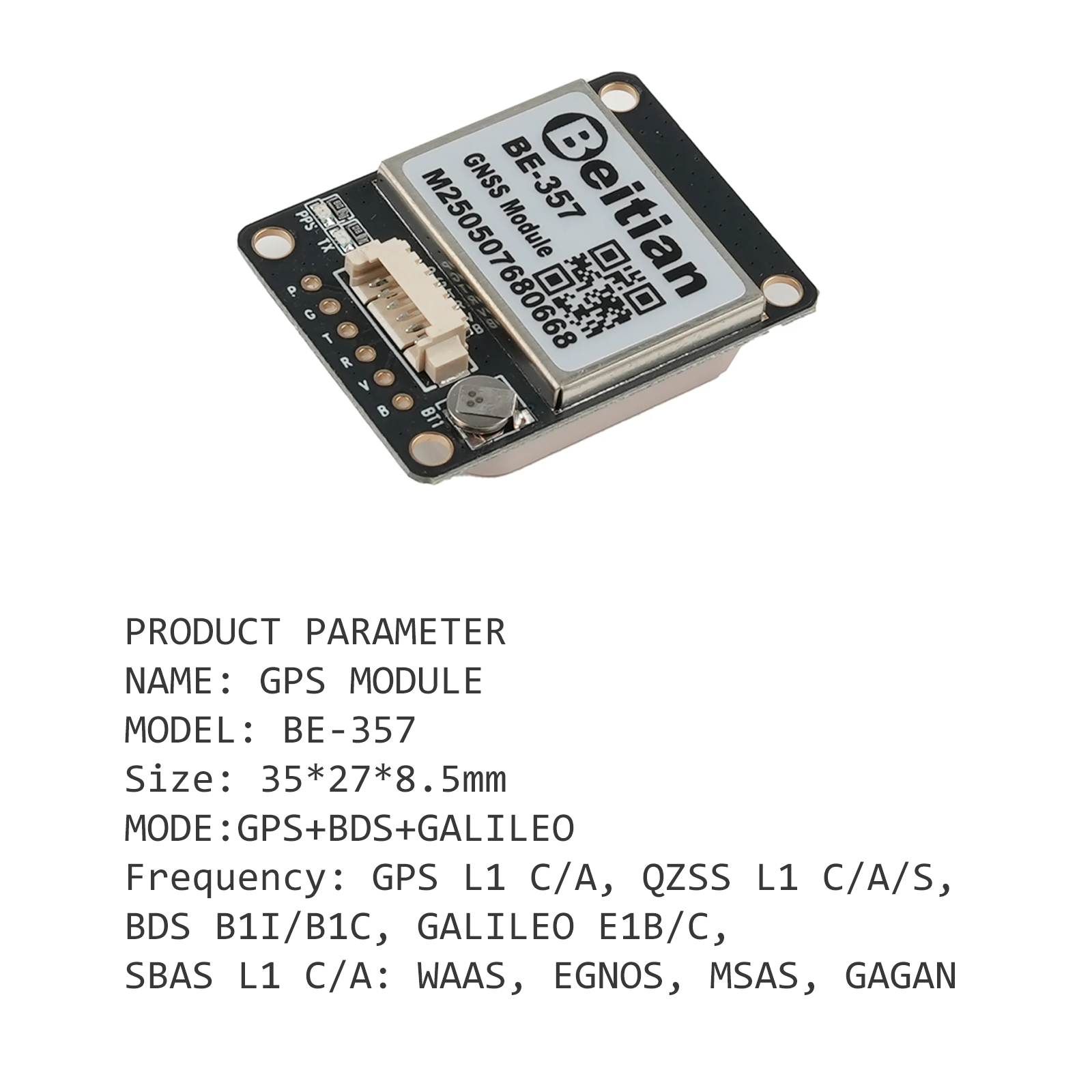 Beitian BE-357 GPS Module Dual - огляд і ціна Fpv Drone Flight Controller