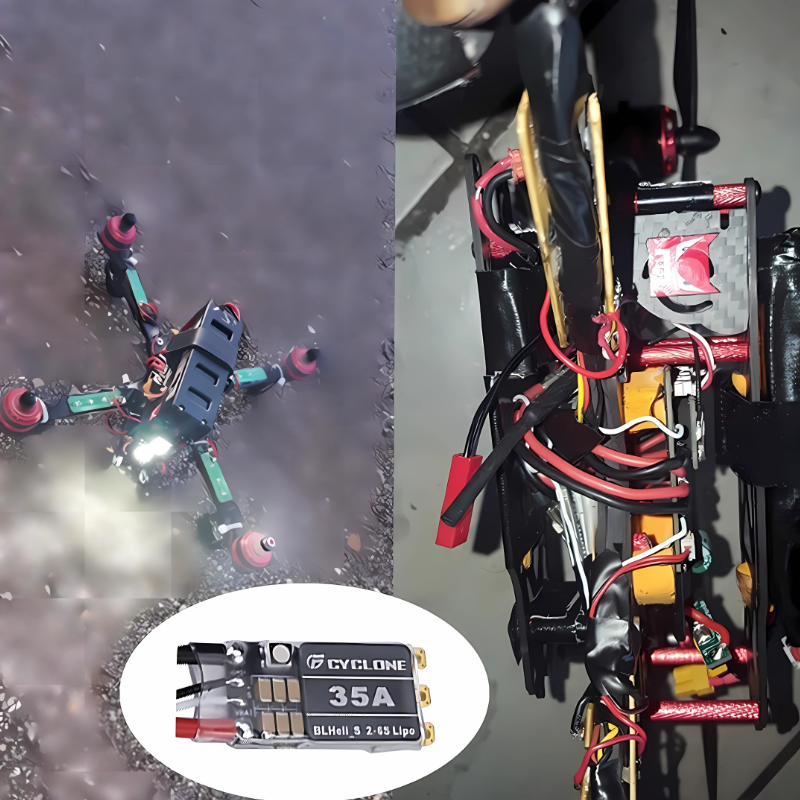 Cyclone 35A BLHeli_S ESC - Hig - огляд і ціна Fpv Drone Esc