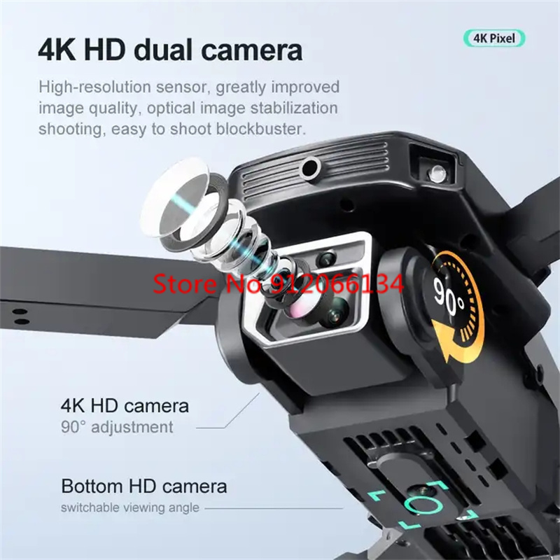 4K Foldable Remote WIFI FPV Co - огляд і ціна Fpv Drone Charger
