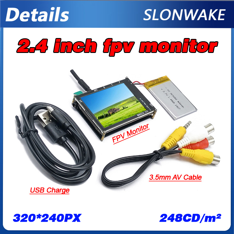 Micro 5.8G 56CH 2.4 Inch LCD 4 - огляд і ціна Fpv Drone Flight Controller